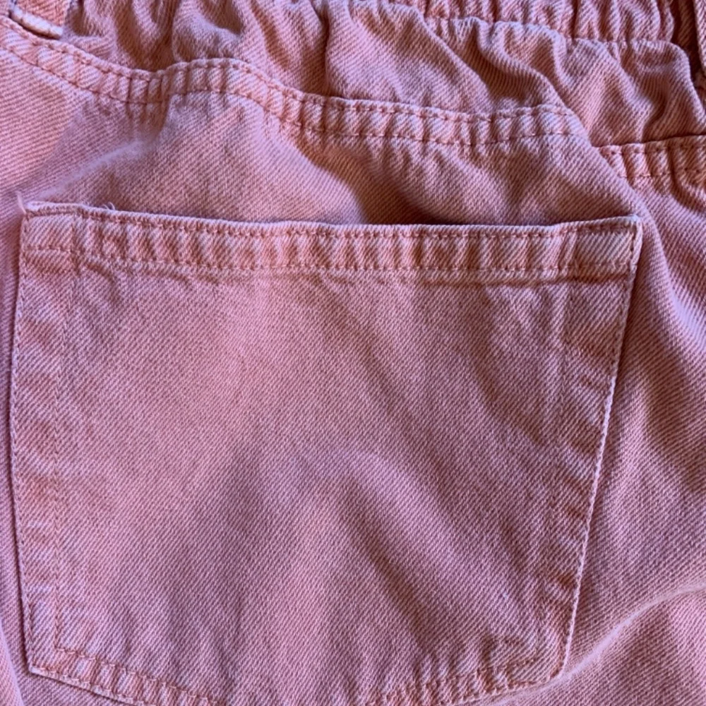 Forever‎ 21+ ruched waist light coral jeans. Worn about 4x
